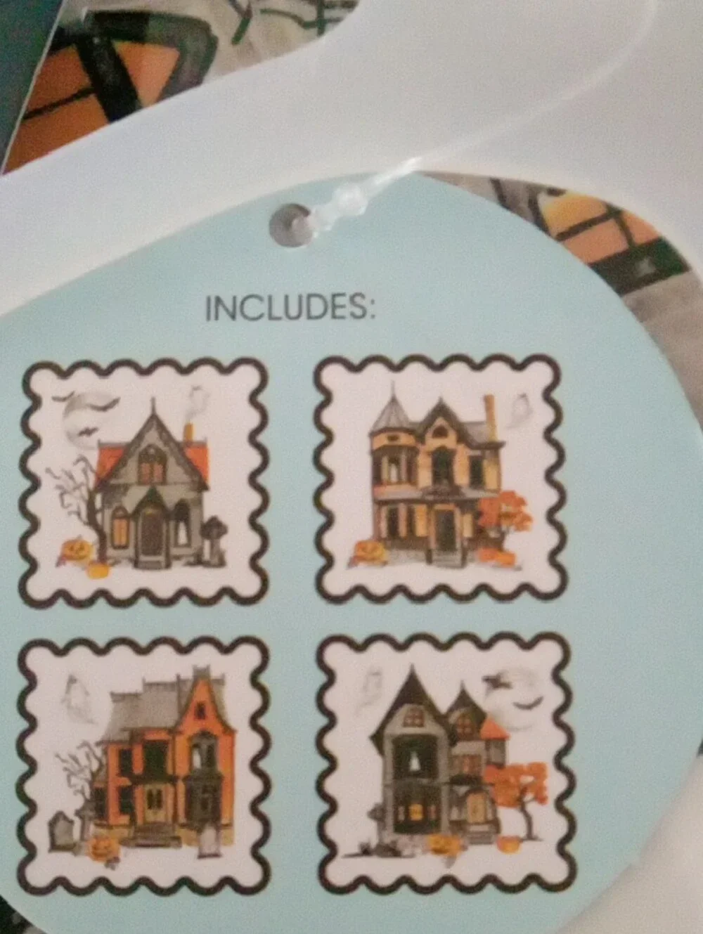 Cynthia Rowley Halloween Set Of 4 Melamine Appetizer Plates New